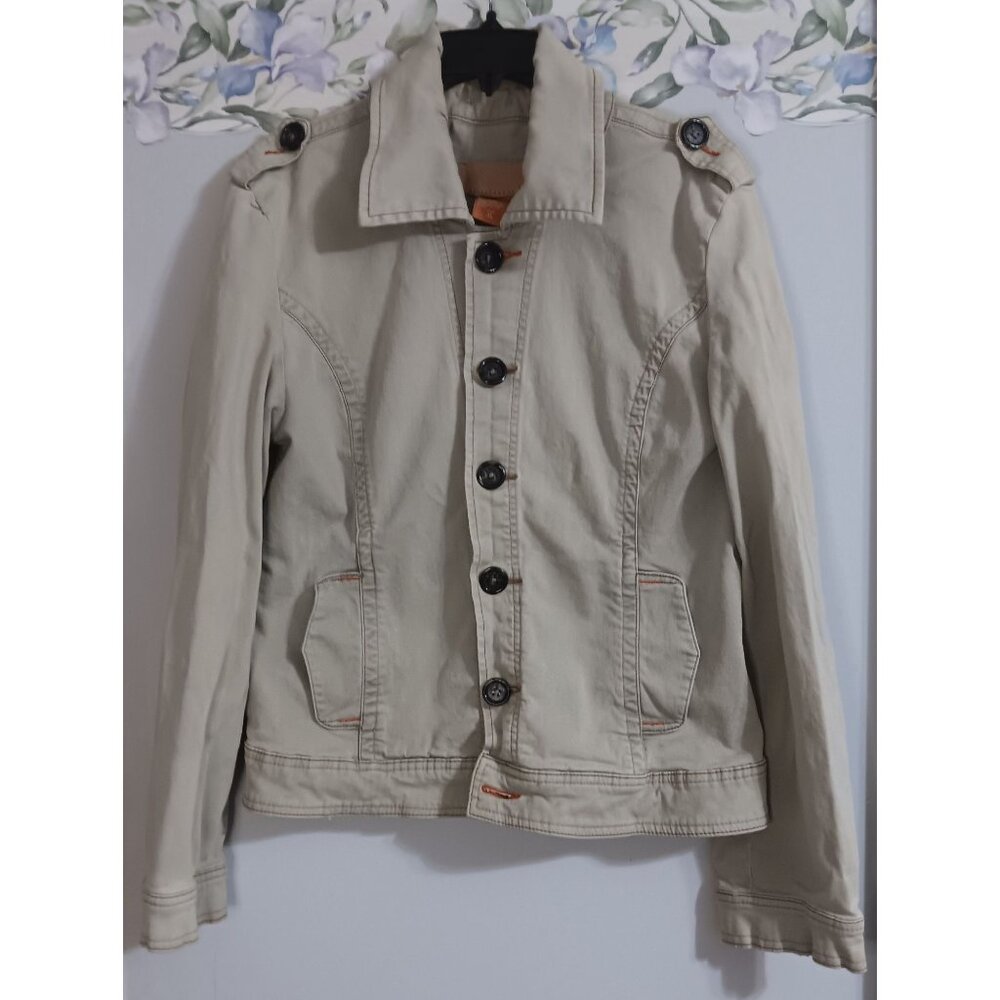 Christopher Blue XL Khaki Green Outdoor Casual Western Work Utility Jacket